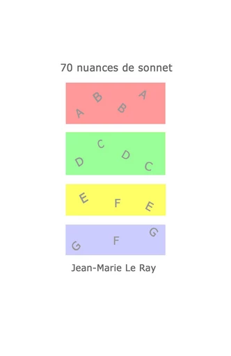 70 nuances de sonnet - Jean-Marie Le Ray - Librinova