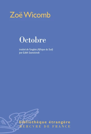 Octobre - Zoë Wicomb - Le Mercure de France