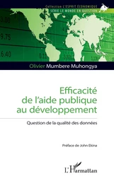 Efficacité de l’aide publique au développement