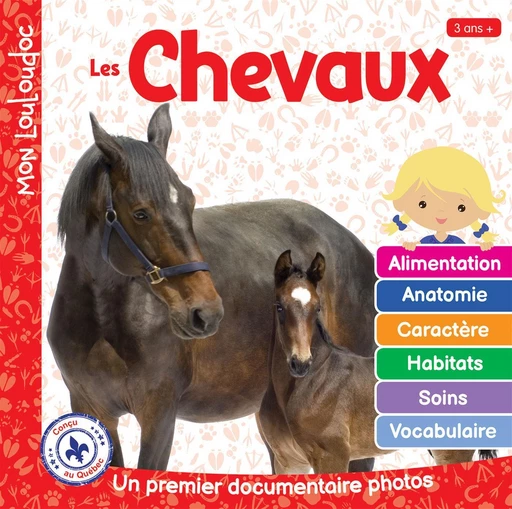 Les chevaux - Marie-Claude Ouellet - Méga Éditions