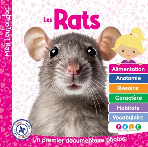 Les rats - Marie-Claude Ouellet - Méga Éditions