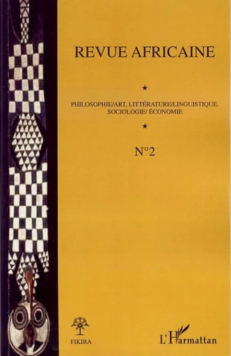 Philosophie/Art, Littérature/Linguistique, Sociologie/Economie - Babacar Diop - Editions L'Harmattan