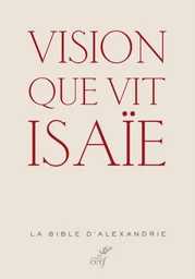 VISION QUE VIT ISAÏE