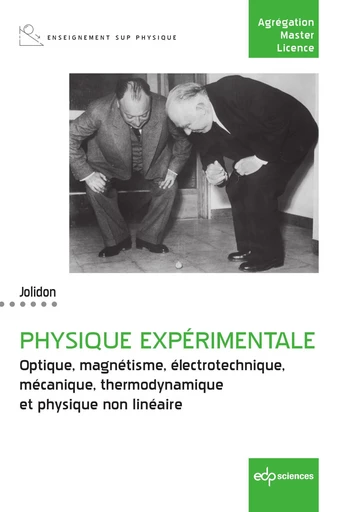 Physique expérimentale -  Jolidon - EDP sciences