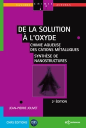 De la solution à l'oxyde - 2e ED