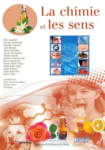 La chimie et les sens -  Collectif - EDP sciences