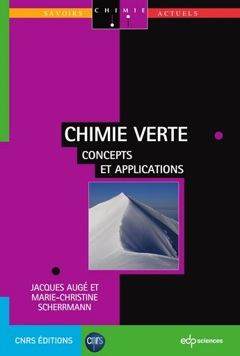 Chimie verte - Jacques Auge - EDP sciences