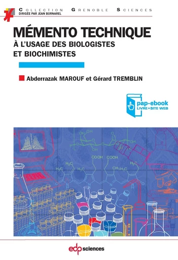 Mémento technique à l’usage des biologistes et biochimistes - Abderrazak Marouf - EDP sciences