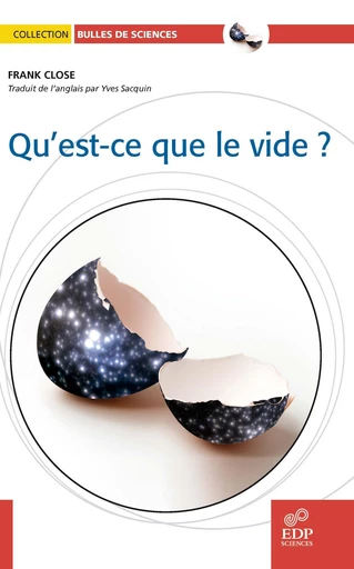 Qu'est-ce que le vide ? - Frank Close - EDP sciences