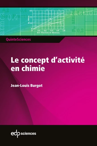 Le concept d’activité en chimie - Jean-Louis Burgot - EDP sciences