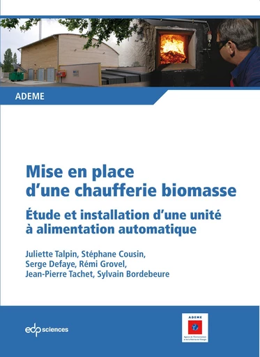 Mise en place d'une chaufferie biomasse - Juliette Talpin - EDP sciences