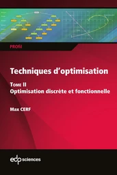 Techniques d'optimisation - Tome 2