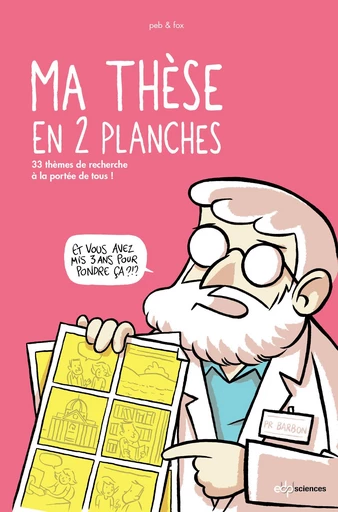 Ma thèse en 2 planches -  Peb - EDP sciences