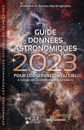 Guide de données astronomiques 2023 -  IMCCE - EDP sciences