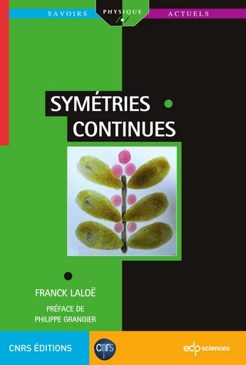 Symétries continues - Franck Laloe - EDP sciences