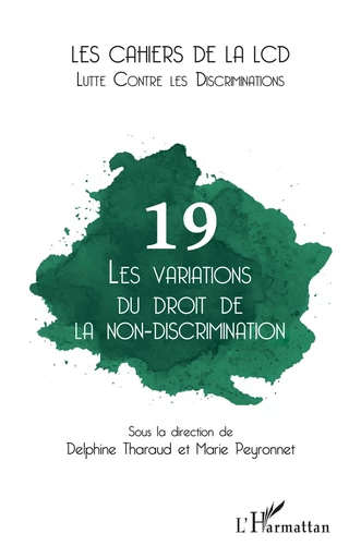 Les variations du droit de la non-discrimination -  - Editions L'Harmattan