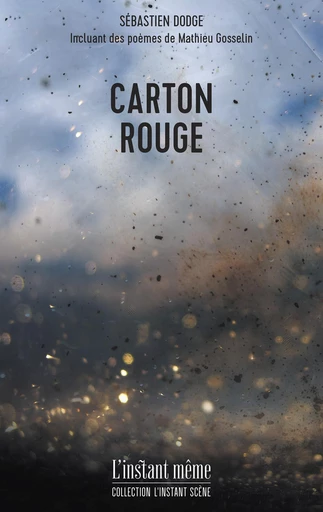 Carton rouge - Sébastien Dodge - Éditions de L'instant même