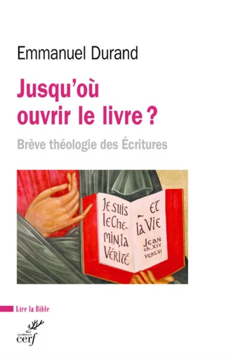 JUSQU'OU OUVRIR LE LIVRE ? -  DURAND EMMANUEL - Editions du Cerf