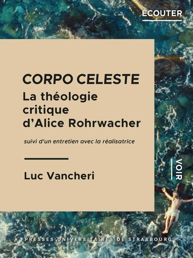 Corpo celeste - Luc Vancheri - Presses universitaires de Strasbourg