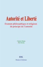 Autorité et Liberté