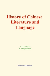 History of Chinese Literature and Language