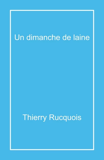 Un dimanche de laine - Thierry Rucquois - Librinova