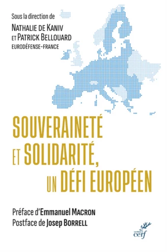 SOUVERAINETE ET SOLIDARITE, UN DEFI EUROPEEN -  Collectif - Editions du Cerf