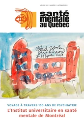 Santé mentale au Québec. Vol. 49 No. 2, Automne 2024