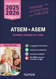 Concours ATSEM ASEM  - Tout-en-un - 2025-2026