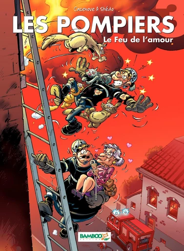 Les Pompiers - Tome 3 -  Stédo, Christophe Cazenove - Bamboo