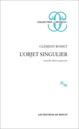 L'Objet singulier