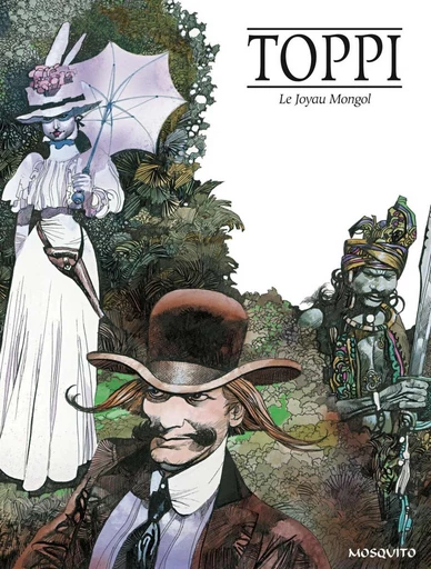 Le Collectionneur - tome 1 - Le joyau mongol - Sergio Toppi - Editions Mosquito