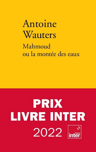 Mahmoud ou la montée des eaux - Antoine Wauters - Verdier