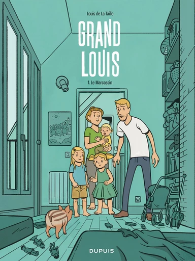 Grand Louis - Tome 1 - Le Marcassin - Taille la De Louis - Dupuis