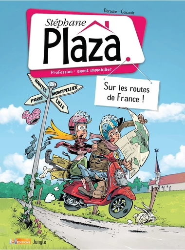 Stéphane Plaza - Tome 3 - Sur les routes de France - Jérôme Derache,  Coicault - Jungle