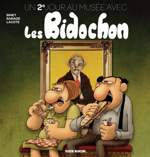 Un jour au musée avec les Bidochon - Tome 2 - 2e jour au musée avec les Bidochons -  Collectif - Fluide Glacial