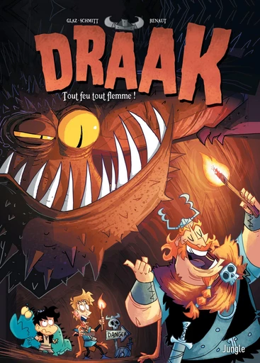 Draak - Tome 2 - Tout feu tout flemme -  Michel-Yves Schmitt,  Glaz - Jungle