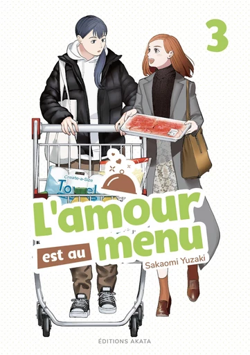 L'amour est au menu - Tome 3 - Sakaomi Yuzaki - Akata