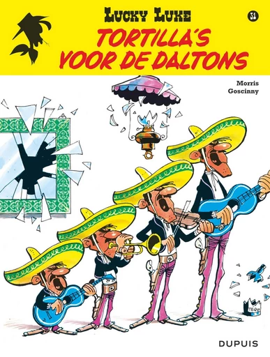 Tortillas voor de Daltons -  Goscinny - Standaard Uitgeverij