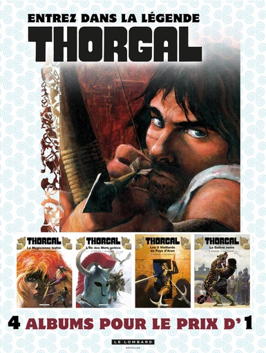 Thorgal - Intégrale - T1 à 4 -  Jean Van Hamme - Le Lombard