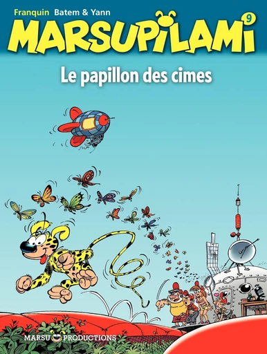 Marsupilami – tome 9 - Le papillon des cimes -  Yann - Marsu