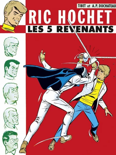 Ric Hochet - tome 10 - Les 5 Revenants - A.P. Duchâteau - Le Lombard