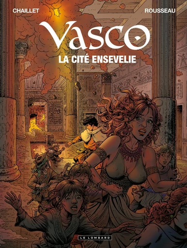 Vasco - Tome 26 - La Cité ensevelie -  Gilles Chaillet - Le Lombard