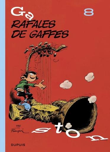 Gaston - Tome 8 - Rafales de gaffes -  Franquin - Dupuis