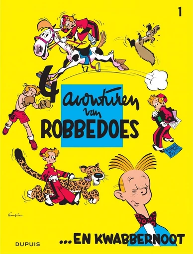 Vier avonturen van Robbedoes - André Franquin - Standaard Uitgeverij