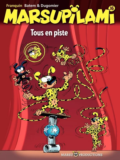 Marsupilami – tome 16 - Tous en piste -  Dugomier - Marsu