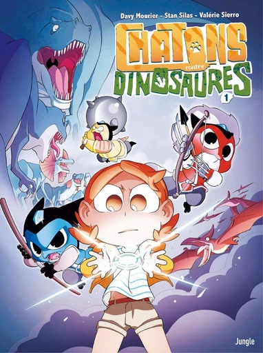 Chatons contre dinosaures - Tome 1 - Davy Mourier - Jungle