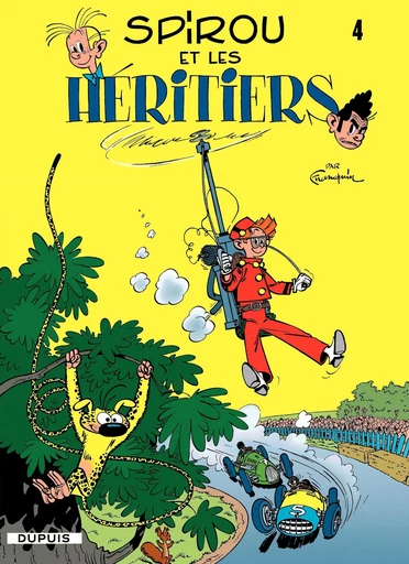 Spirou et Fantasio - Tome 4 - Spirou et les héritiers -  Franquin - Dupuis