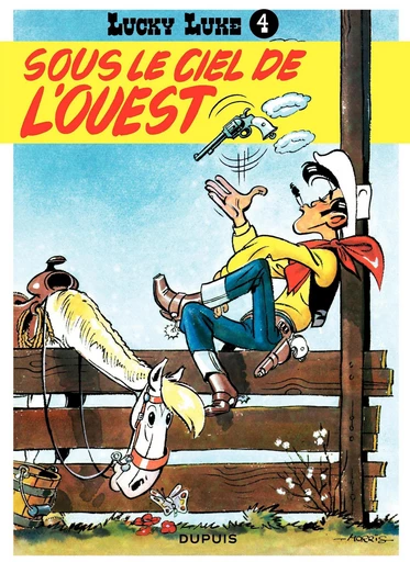 Lucky Luke - Tome 4 - Sous le ciel de l'Ouest -  Morris - Dupuis