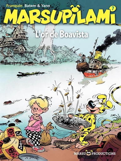 Marsupilami – tome 7 - L'or de Boavista -  Yann - Marsu